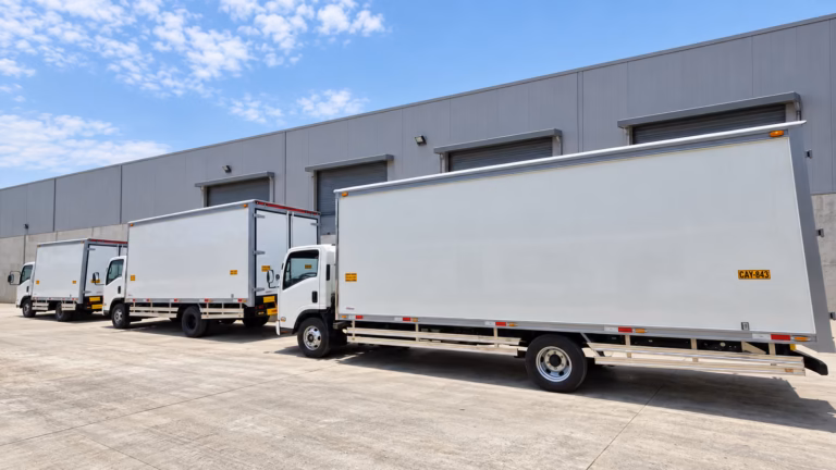 Furgón Comercial de 6 Tn de 6.20 m con Plancha Galvanizada